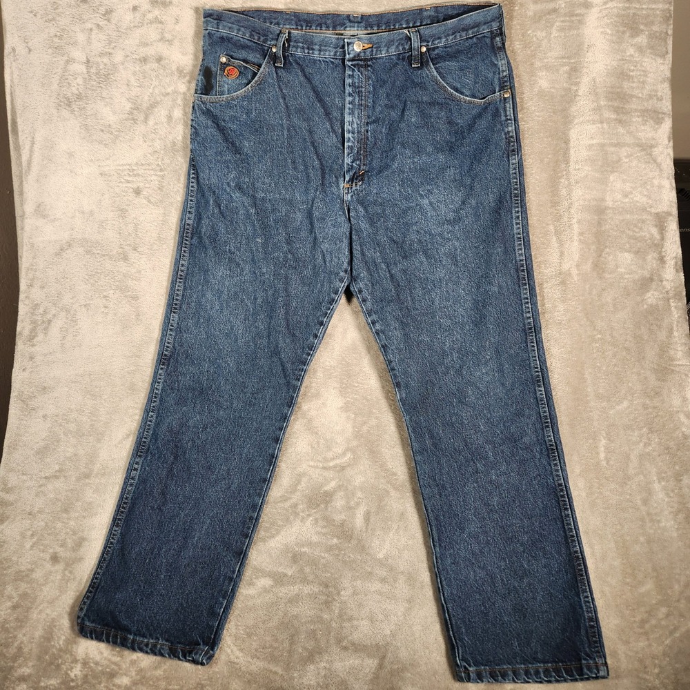 Twenty X Jeans Mens 42x30 Dark Wash Denim Style 22 Original Straight Leg 22MWXSN